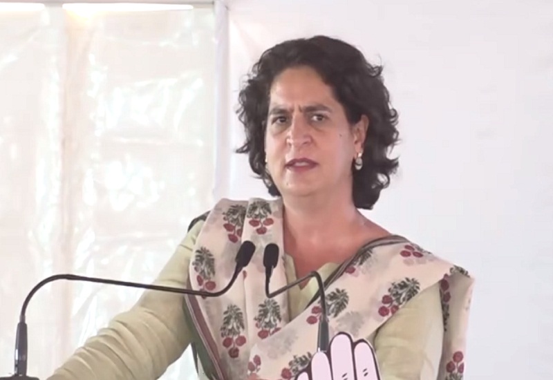 राजस्थान से Priyanka Gandhi ने पीएम मोदी पर साधा निशाना, वैभव गहलोत के समर्थन में आयोजित सभा में बोल दी ये बड़ी बात