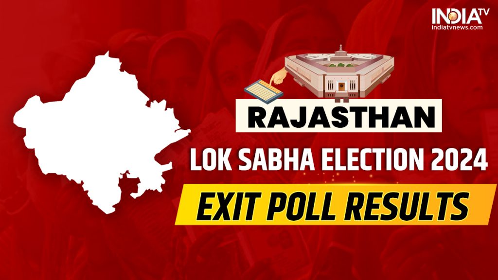 राजस्थान लोकसभा चुनाव 2024 Exit Polls: राजस्थान की 25 लोकसभा सीटों का एग्जिट पोल, जाने BJP को राजस्थान मे मिल रही कितनी सीटे